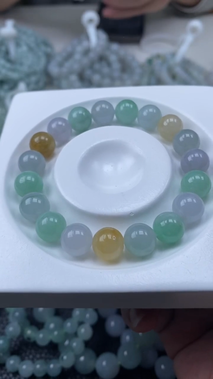 【闪购商品】翡翠挂件未镶嵌手串