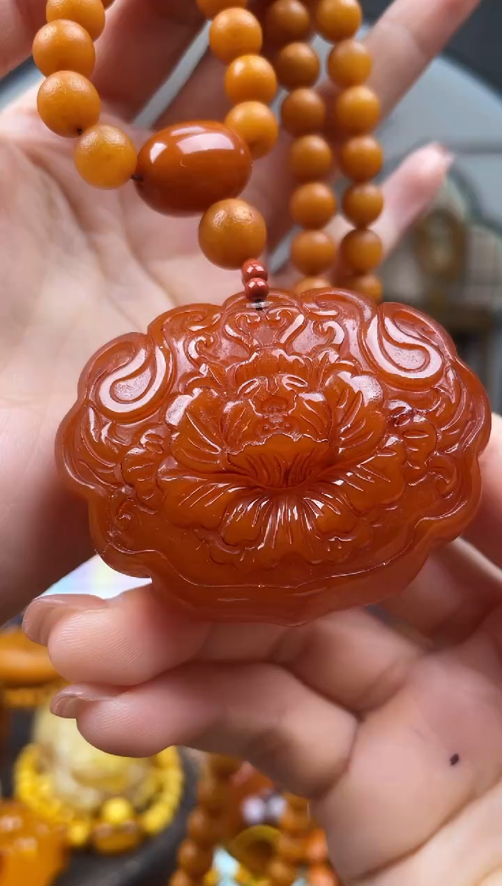 【闪购商品】琥珀裸石未镶嵌首饰 假1赔4 （多样性发货1件（微瑕