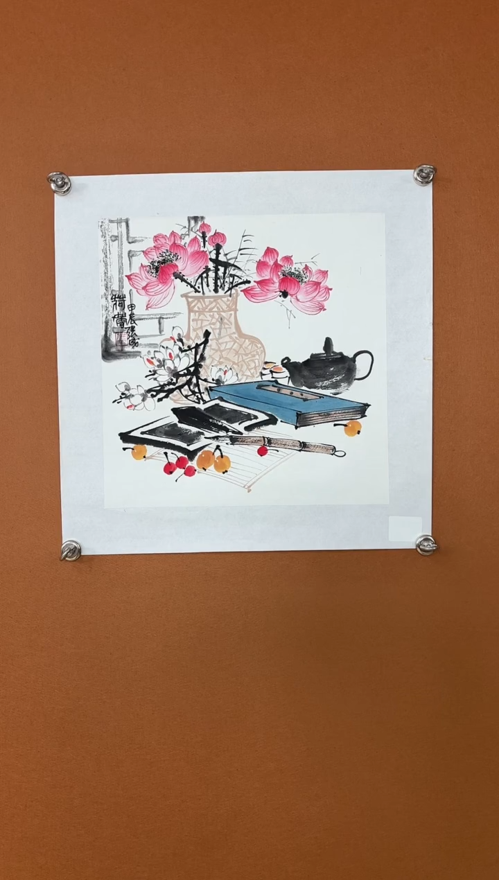 【闪购商品】书法张成 作品 博古 宣纸本 已托底