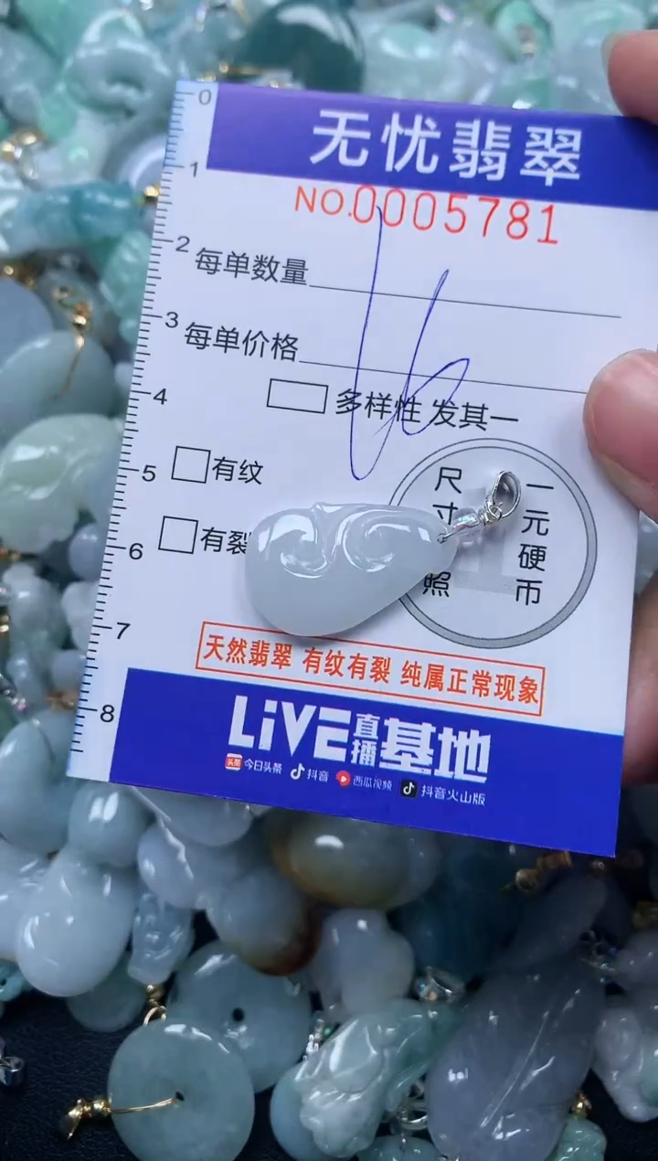 颈饰未镶嵌翡翠5781