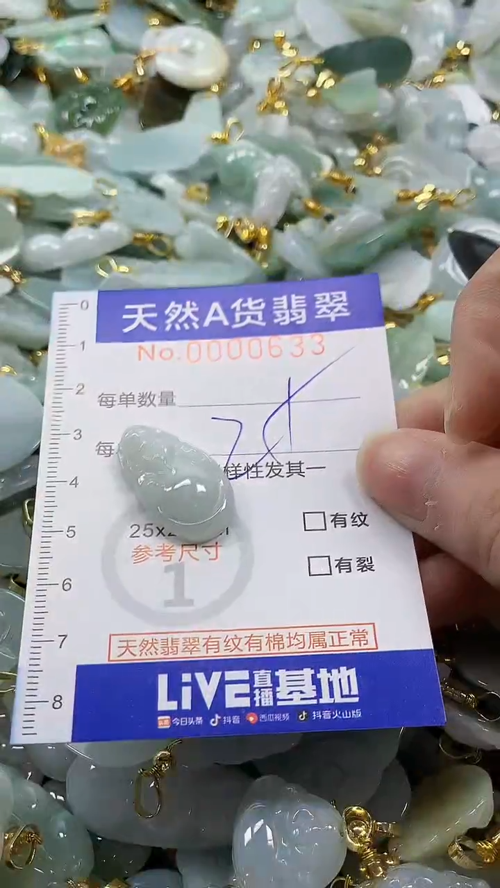 颈饰未镶嵌翡翠纯天然a货翡翠