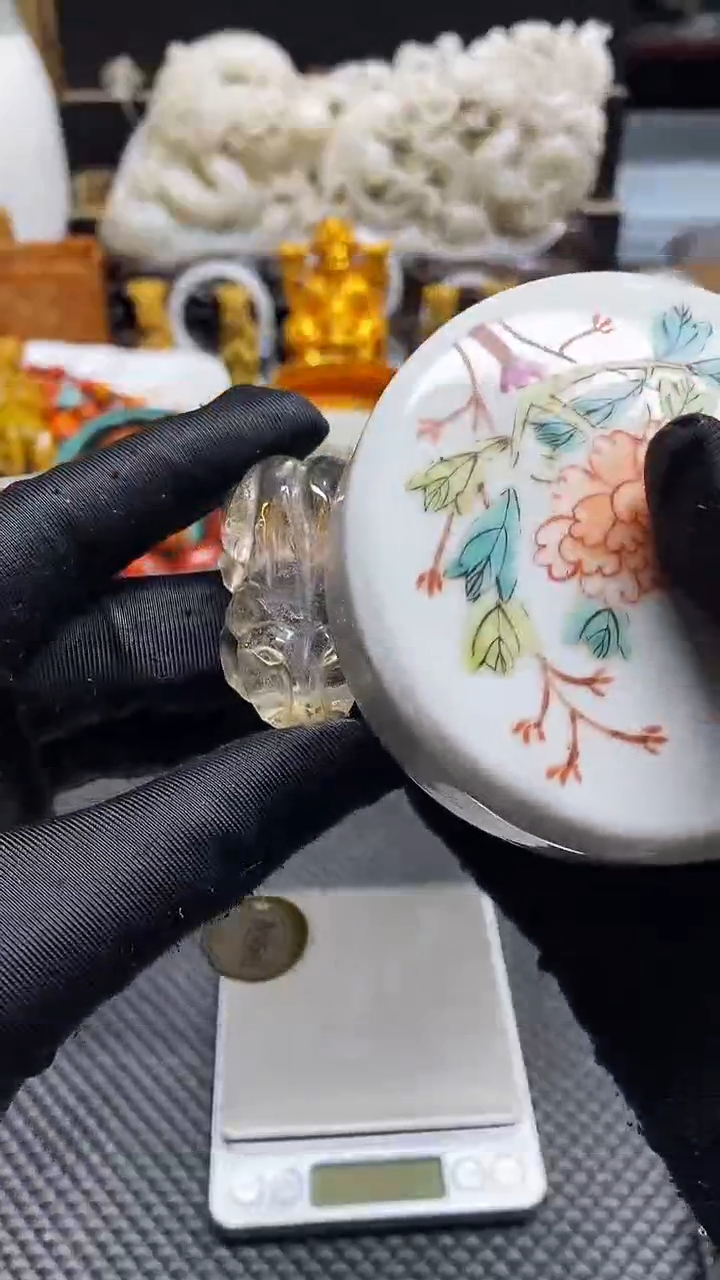 【闪购商品】瓷片瓷器瓷片 摆件1个