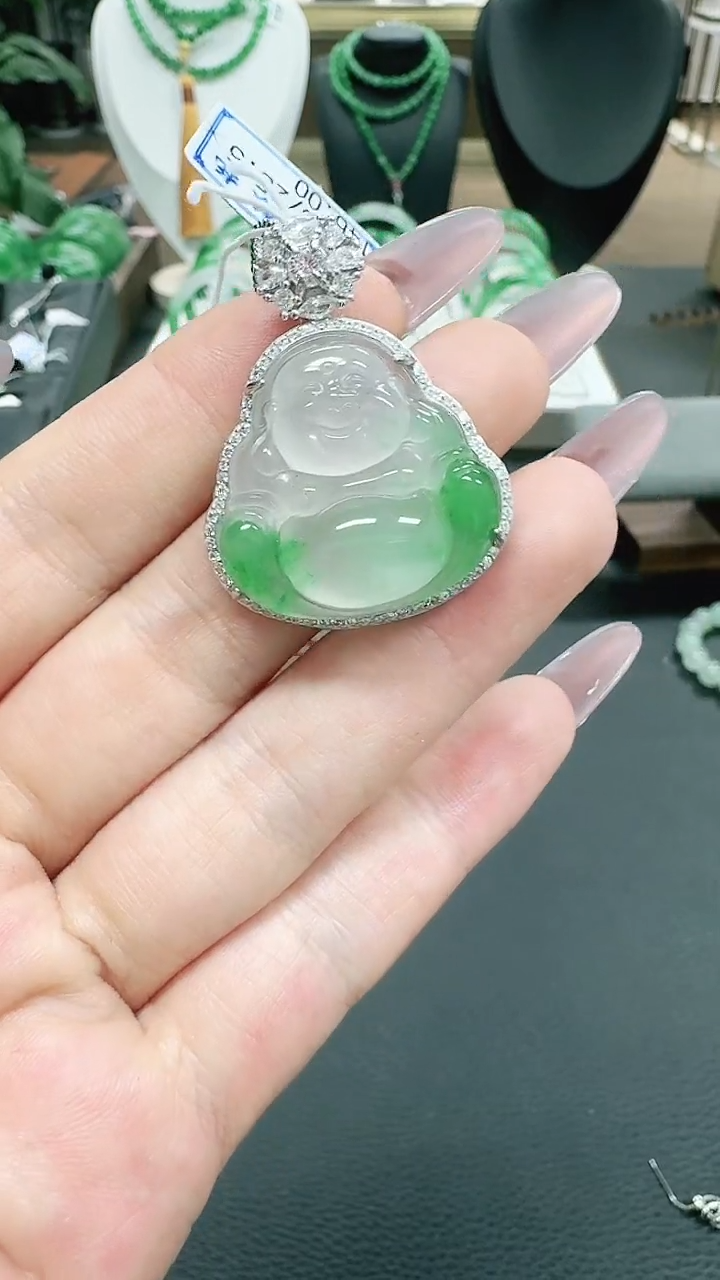 未镶嵌1石英质玉（非洲翠）/1169