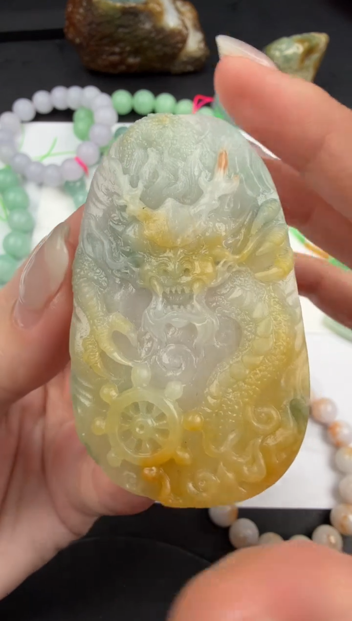 未镶嵌定制翡翠翡翠饰品-123 毛货