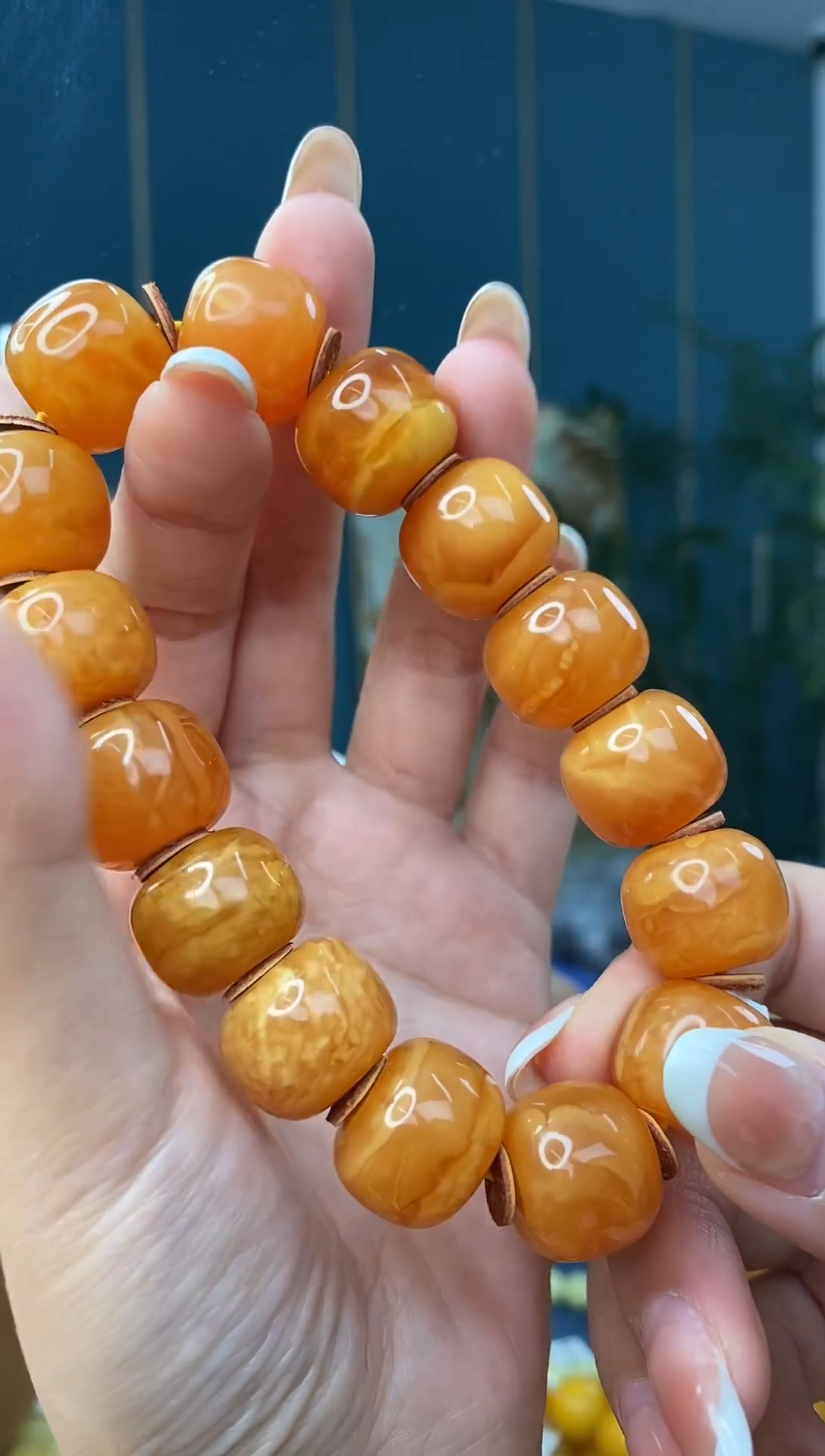 裸石琥珀未镶嵌12/24多样性发其一71