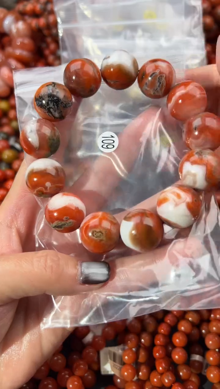 未镶嵌手串南红玛瑙18+