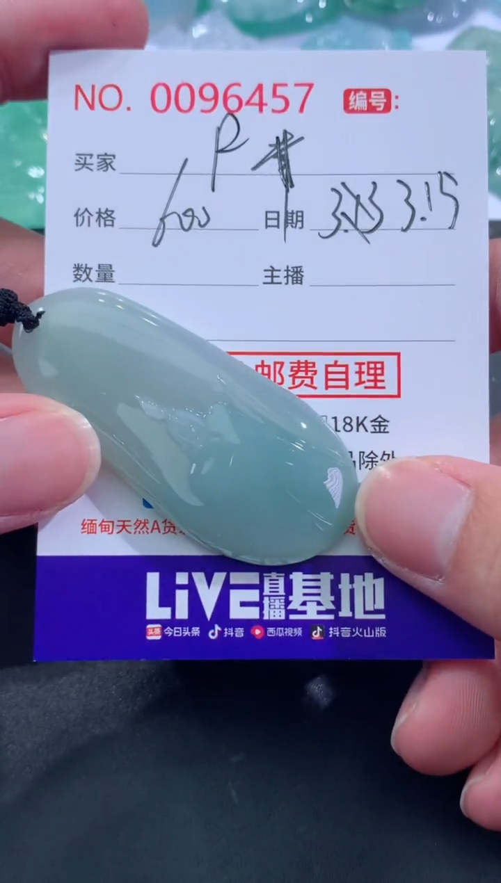 【闪购商品】翡翠未镶嵌颈饰F！！！