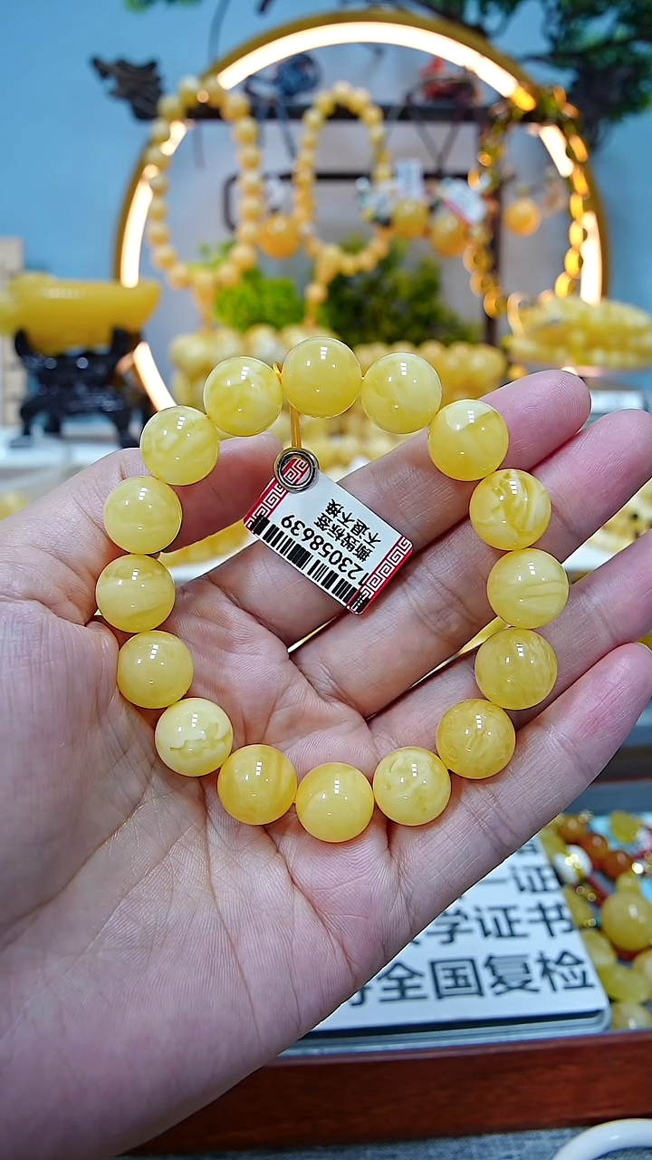 【闪购商品】蜜蜡手串未镶嵌***********