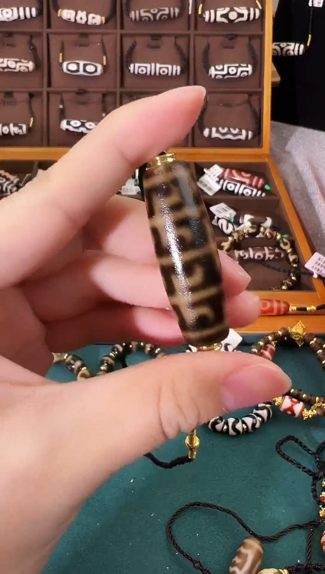 玛瑙/玉髓（覆膜）颈饰合金51（微瑕随机发货）