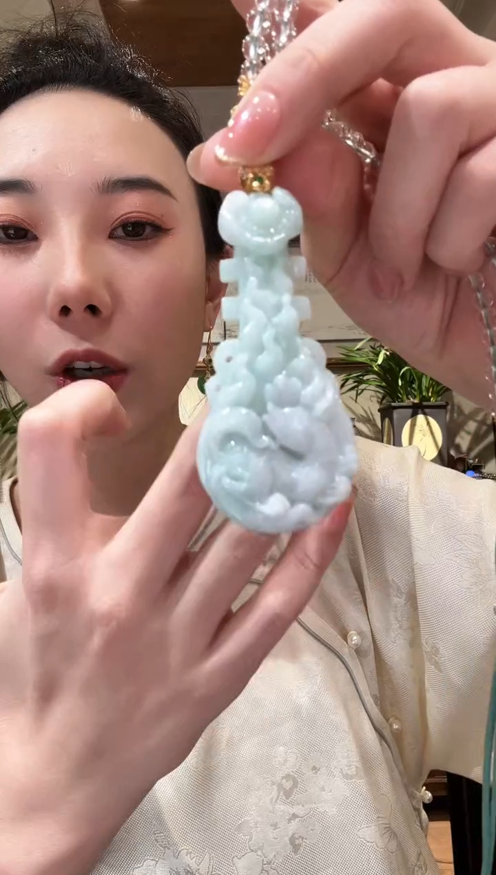 【闪购商品】翡翠颈饰未镶嵌国风