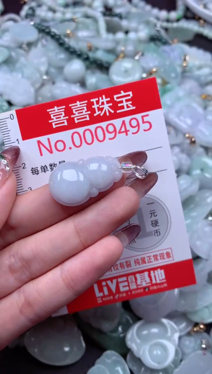 颈饰未镶嵌翡翠9495