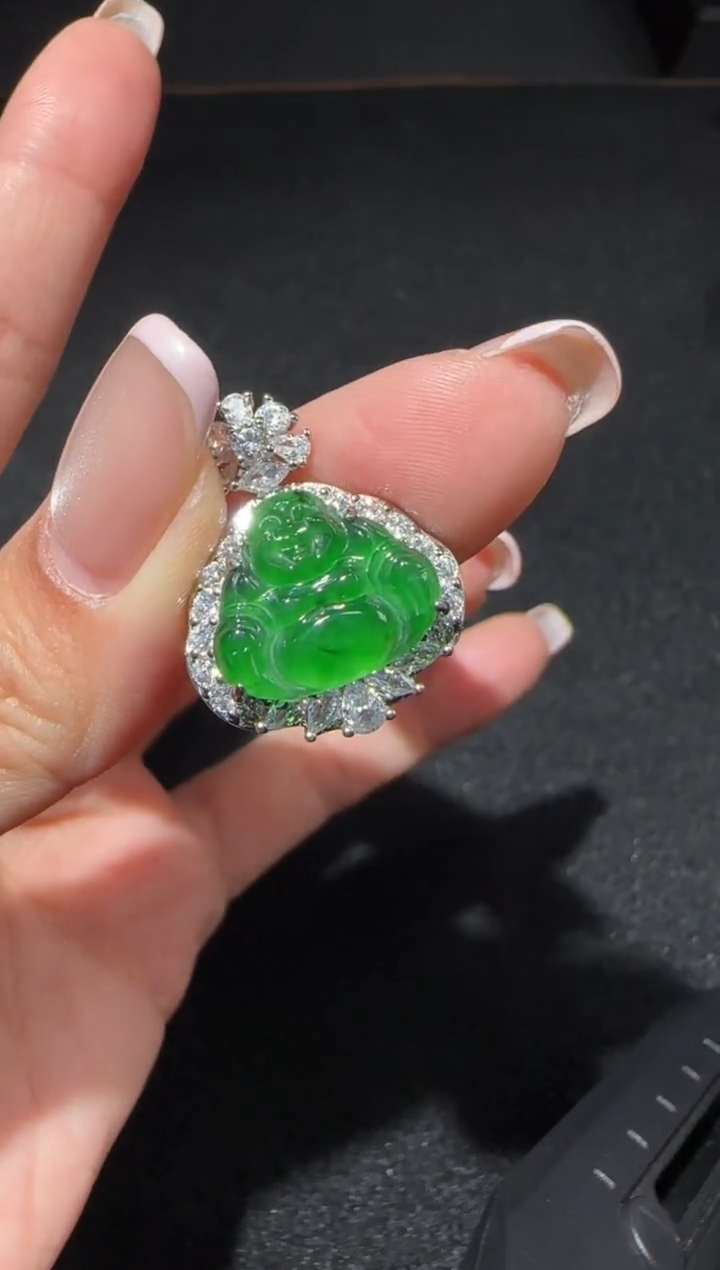 【闪购商品】翡翠吊坠(赠链)未镶嵌2737多样性发货拍一发一