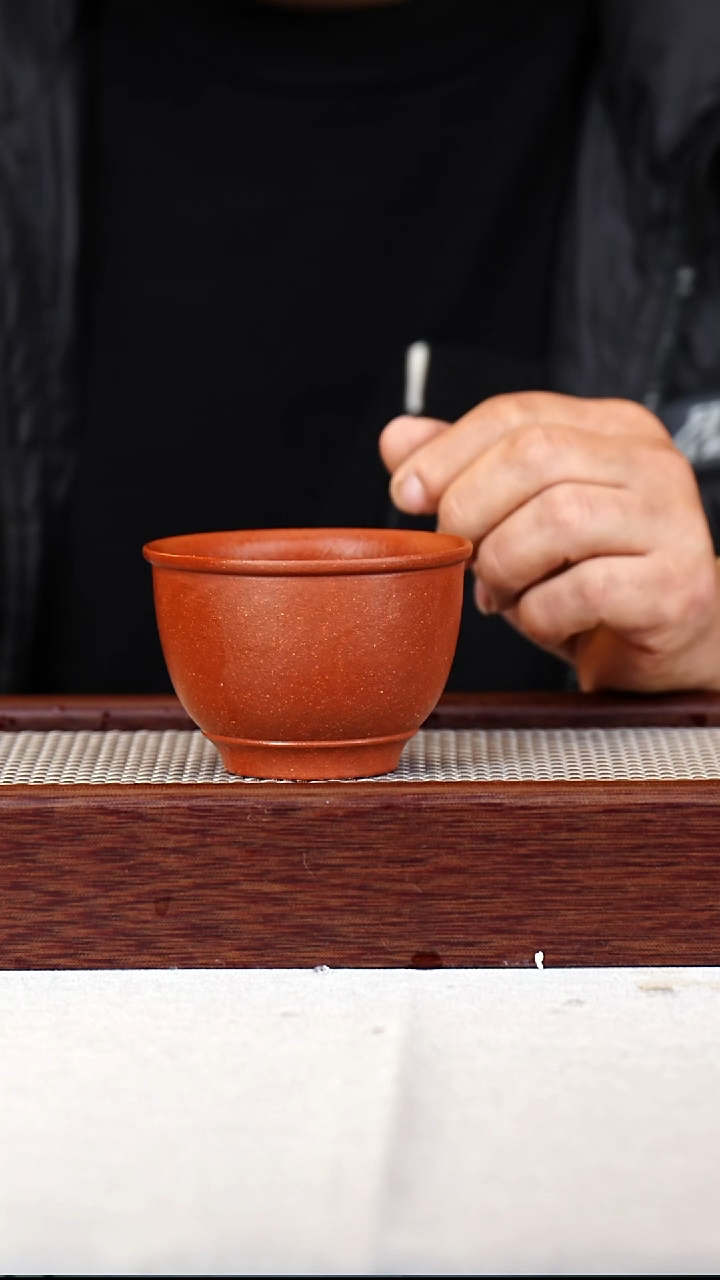 茶杯紫砂宜兴紫砂杯-24