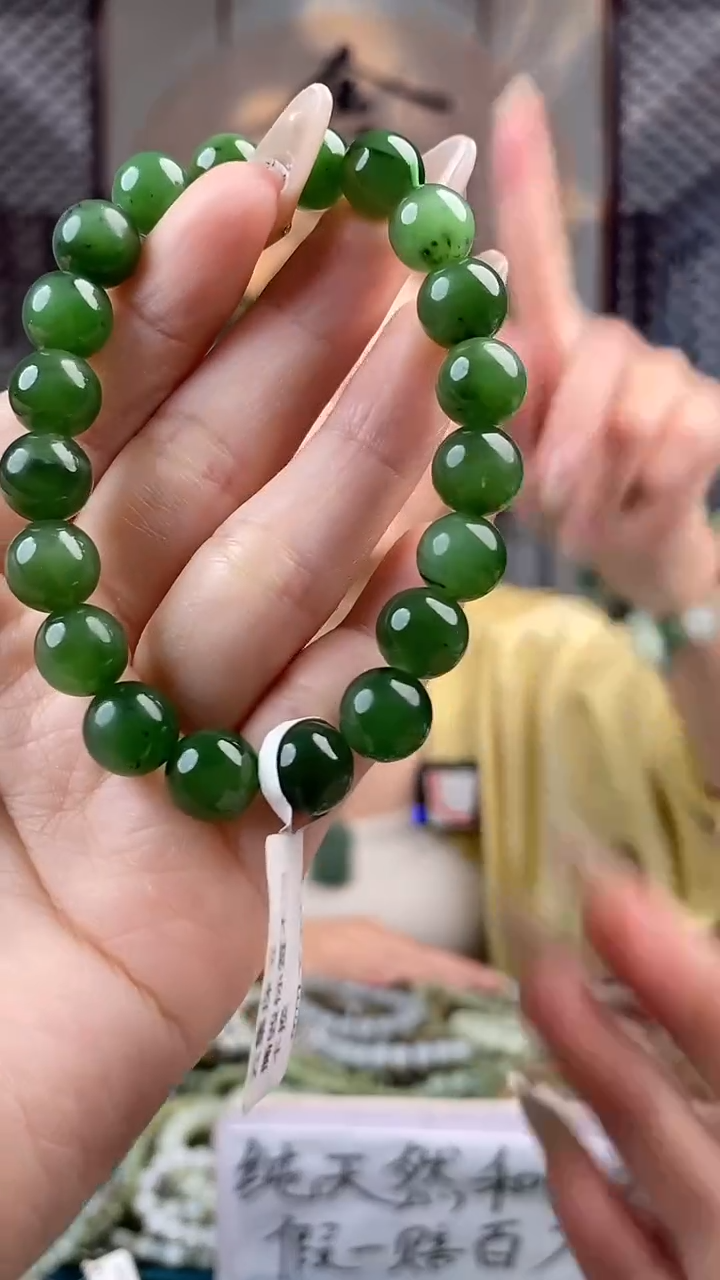 和田玉未镶嵌颈饰拍一发一