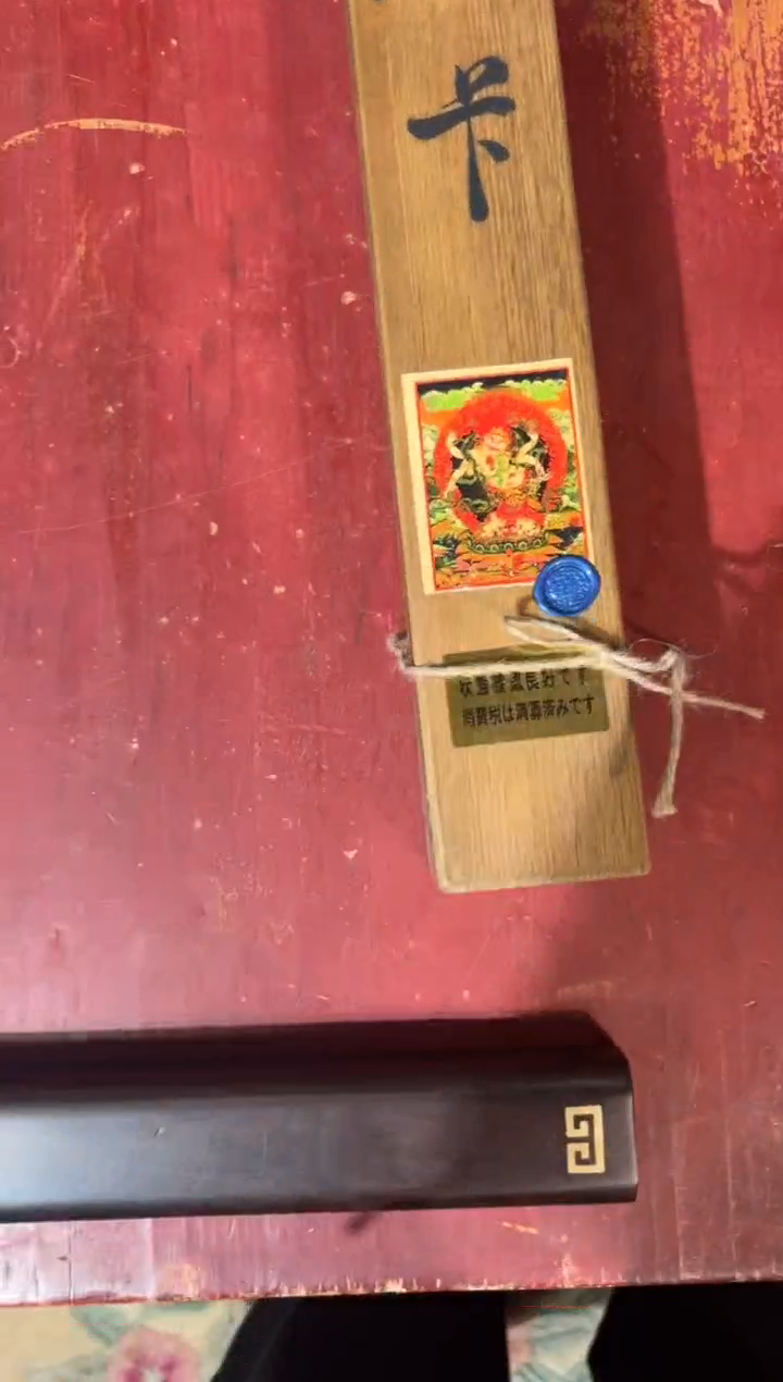 卷轴画龙妹的唐卡tk16