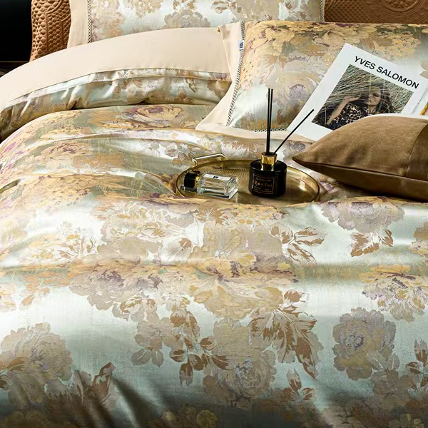 【新款】轻奢重磅高精密四件套四季款--温柔时光