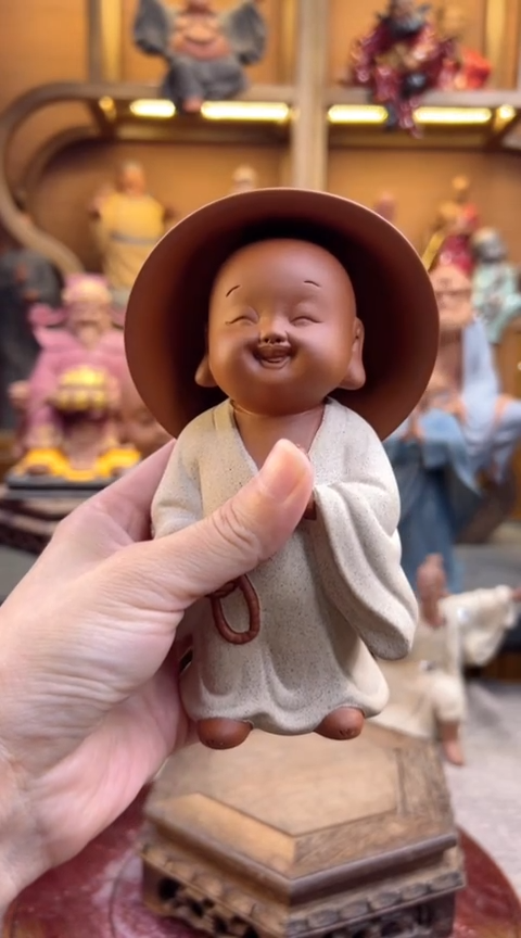 紫砂茶宠器闵茶宠摆件