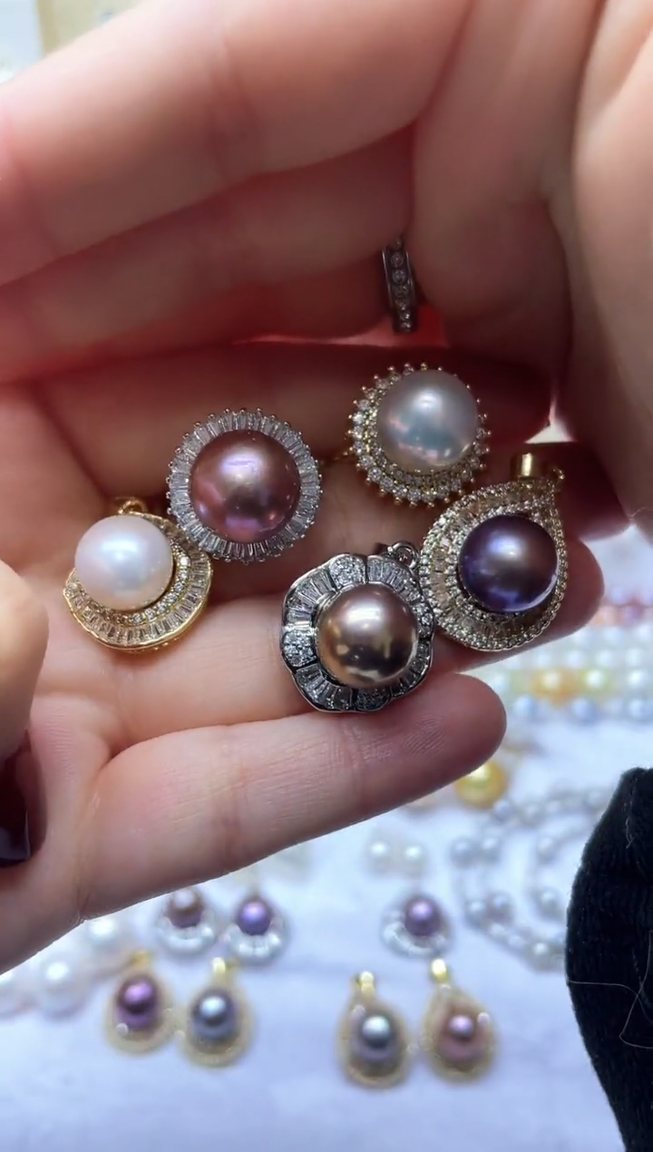 【闪购商品】淡水珍珠套装未镶嵌淡水套装