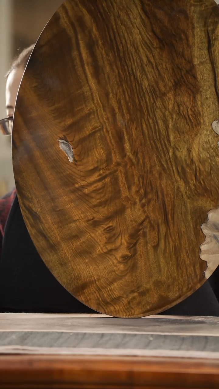 【闪购商品】金丝楠木雕荷花小品闪电纹意境干泡