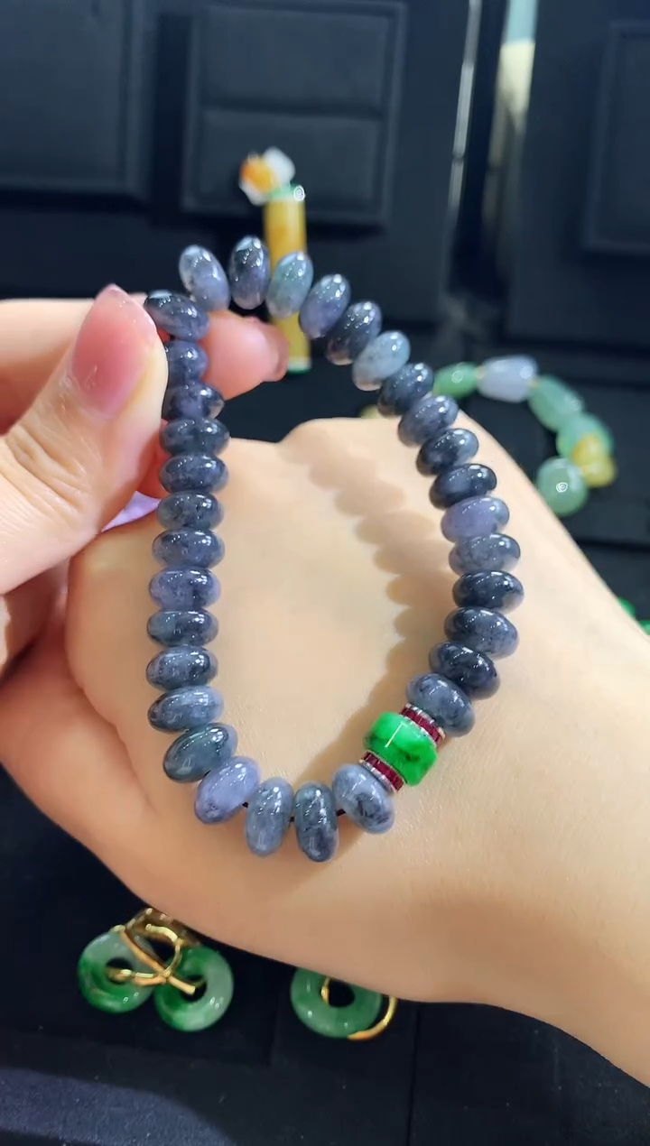 【闪购商品】翡翠手串未镶嵌手饰