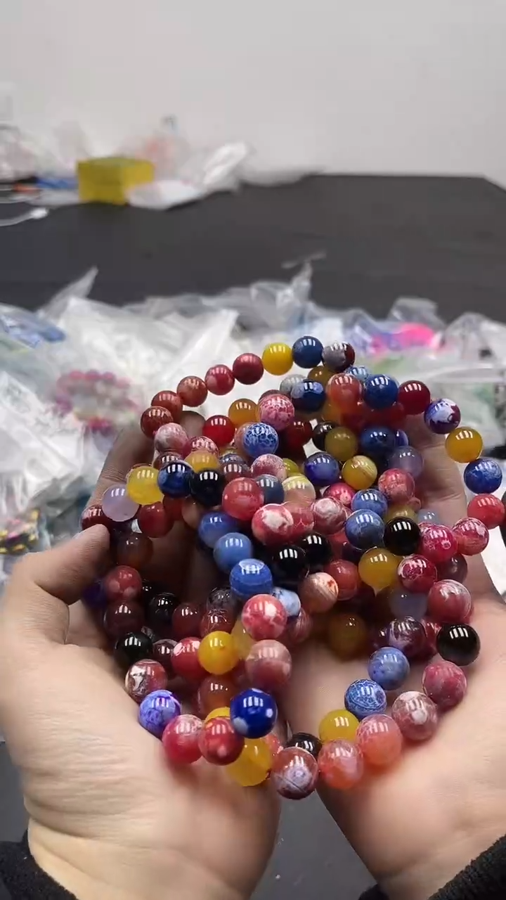 【闪购商品】玛瑙/玉髓手链未镶嵌222手串