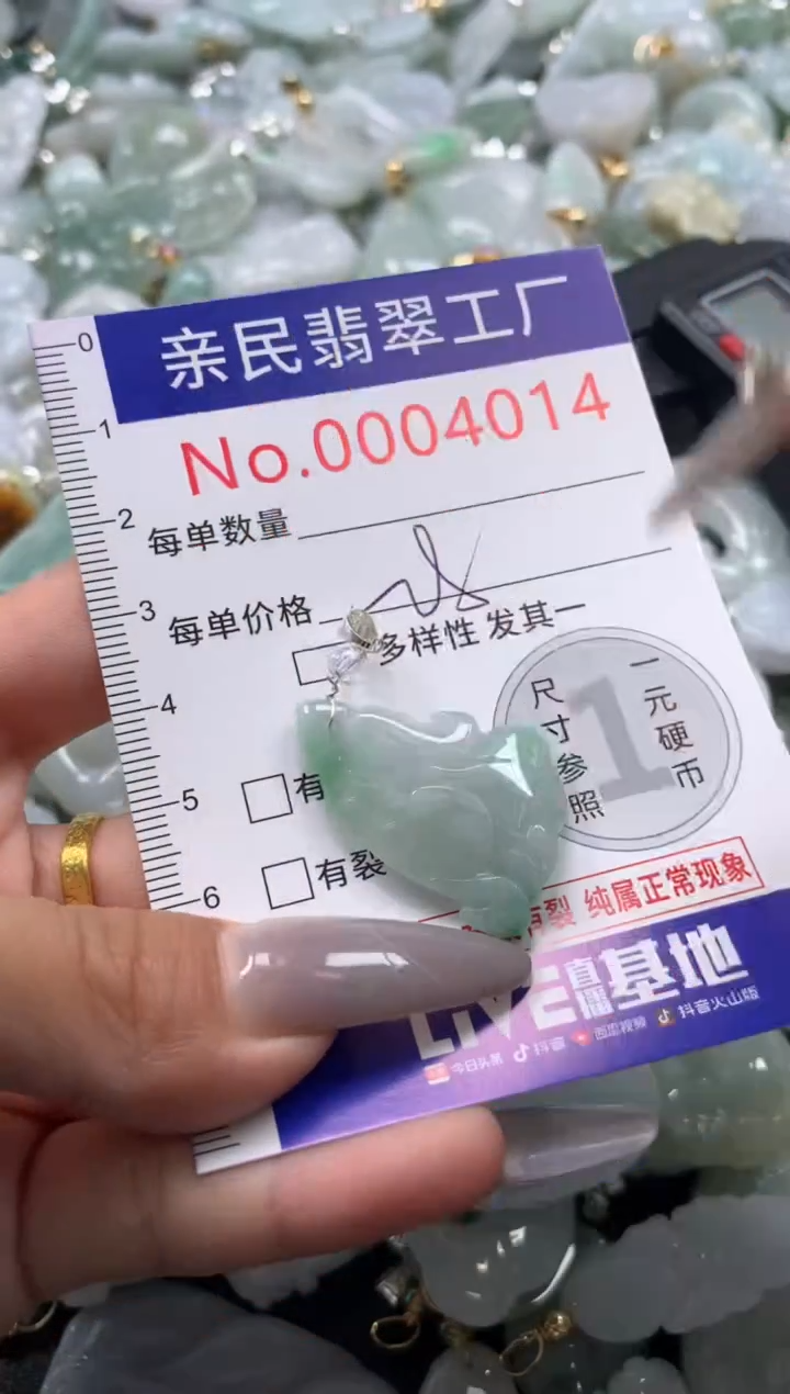 颈饰未镶嵌翡翠4014