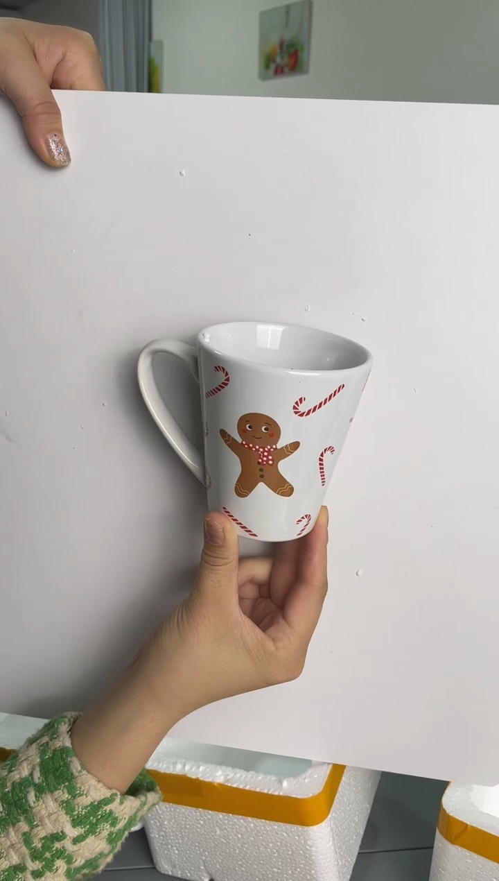 【闪购商品】陶瓷无盖款陶瓷马克杯