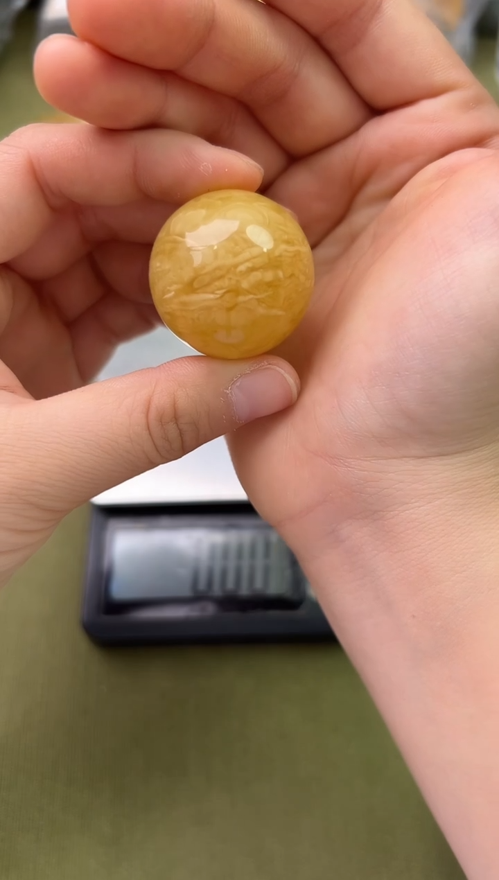 裸石琥珀未镶嵌琥珀蜜蜡吊坠