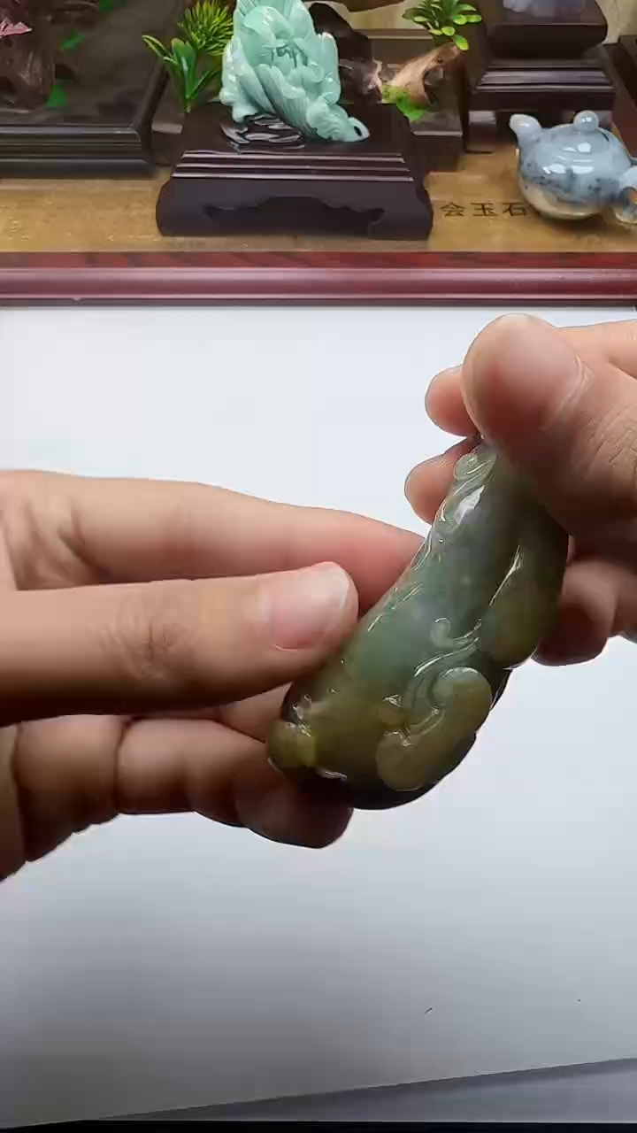 吊坠(不含链)未镶嵌翡翠1