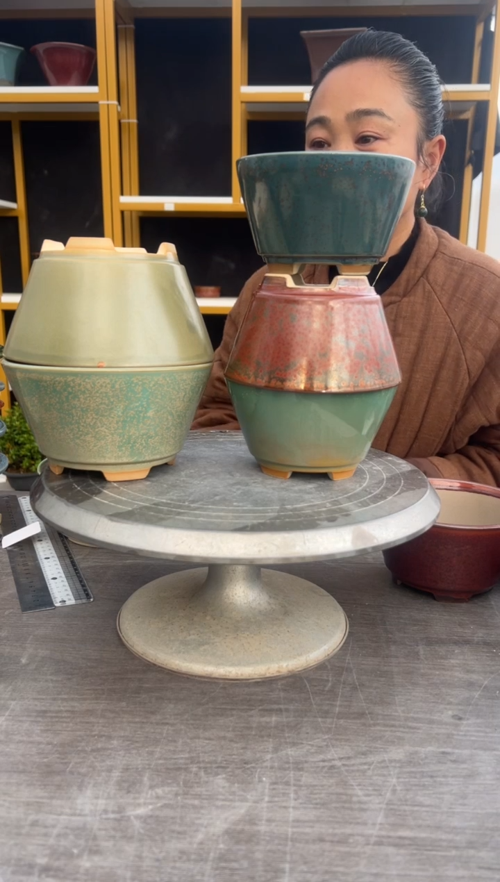 天**云55号圆斗三只微瑕组合