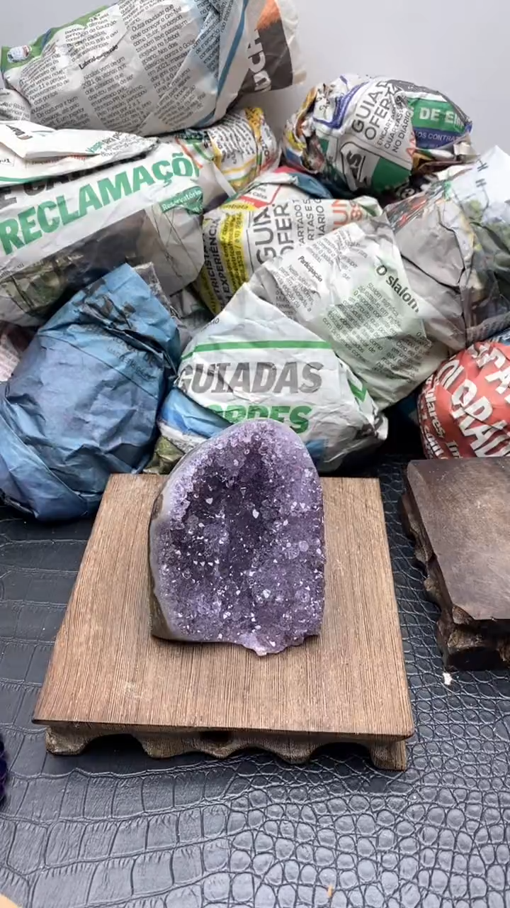 【闪购商品】紫晶1未镶嵌364号摆件
