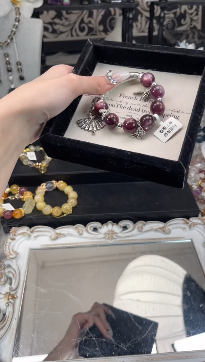 【闪购商品】水晶手链未镶嵌天然水晶 多样性发货