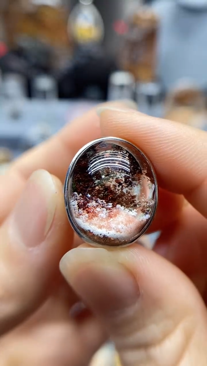 【闪购商品】水晶戒指银S925镶嵌水晶水晶