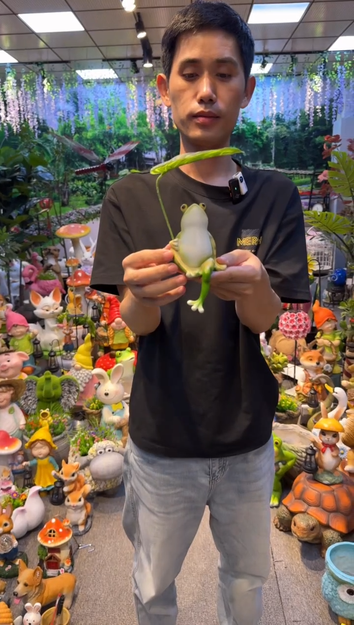 无花朵花园庭院摆件&00&