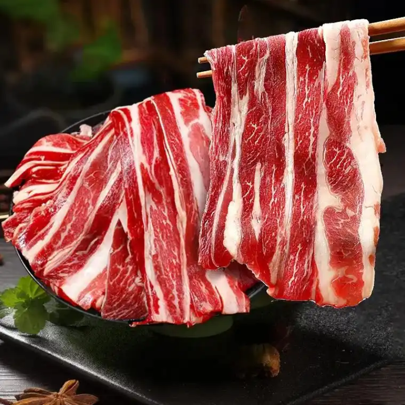 合易泓安格斯原切牛肉片4斤