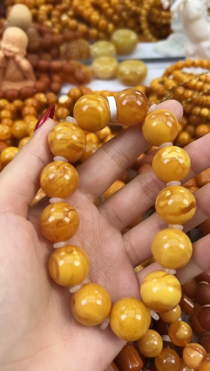 【闪购商品】琥珀颈饰未镶嵌天然琥珀蜜蜡