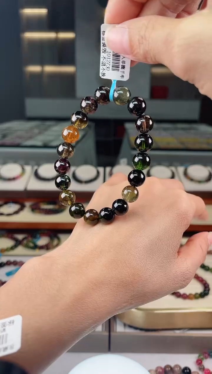 【闪购商品】碧玺单圈手串未镶嵌（多样性发一条）Q