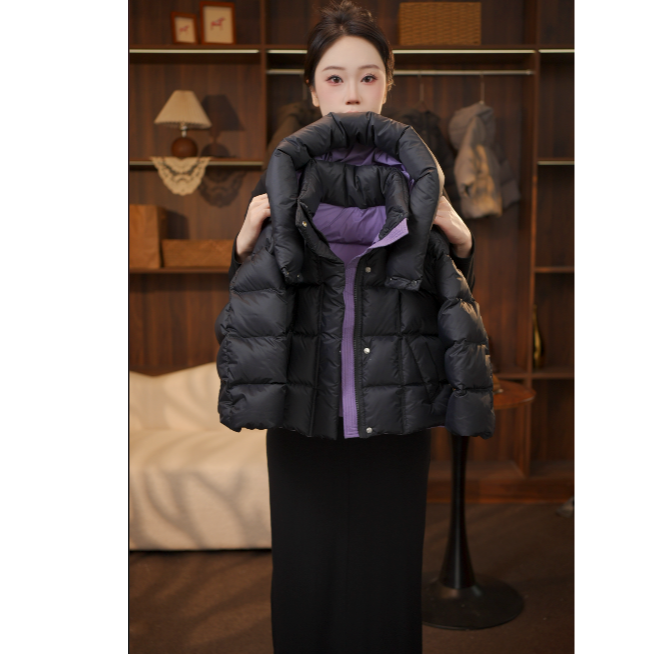 【双倍充绒】儿童冬季新款加厚设计款男女童高级连帽白鸭绒羽绒服双