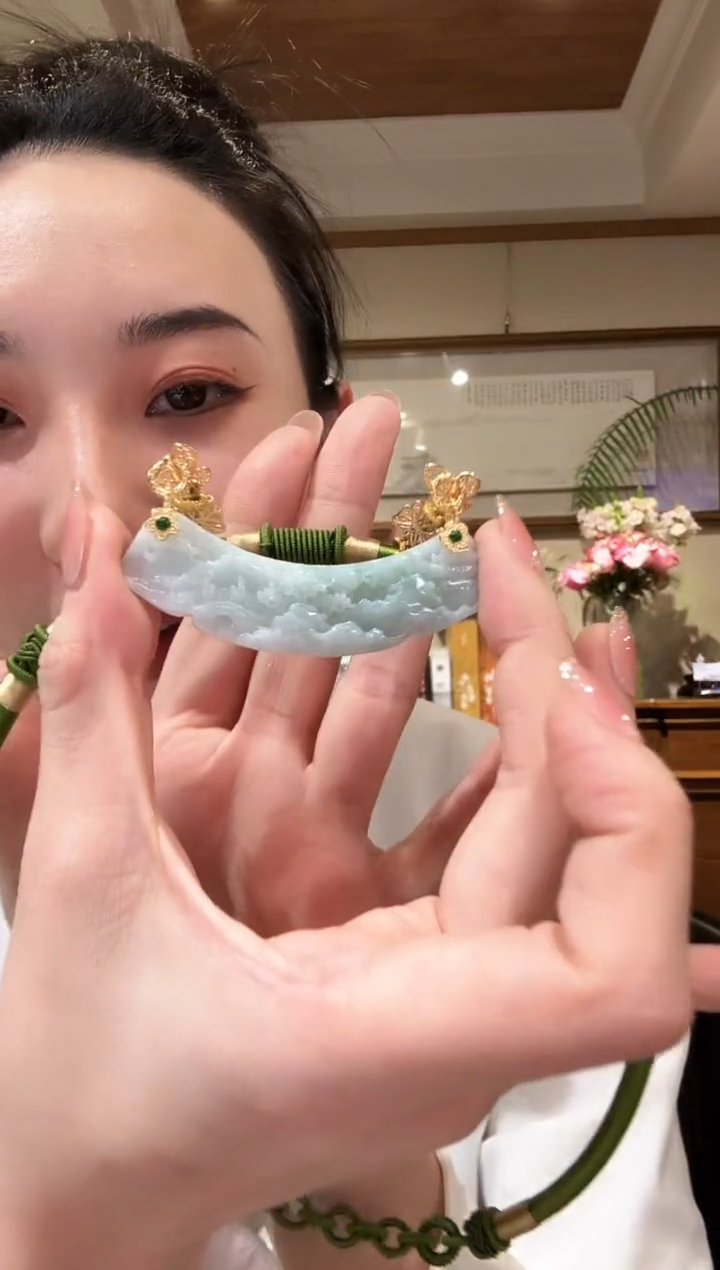 【闪购商品】翡翠颈饰未镶嵌国风