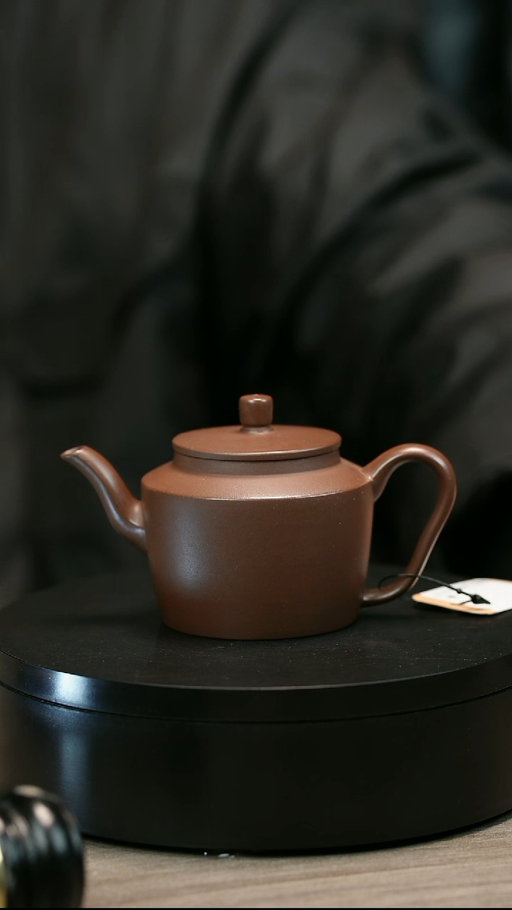 茶壶紫砂玉*H1675周卓琴光素笠帽