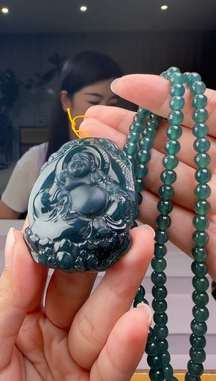 翡翠未镶嵌吊坠(赠链)YL@@WS50730016