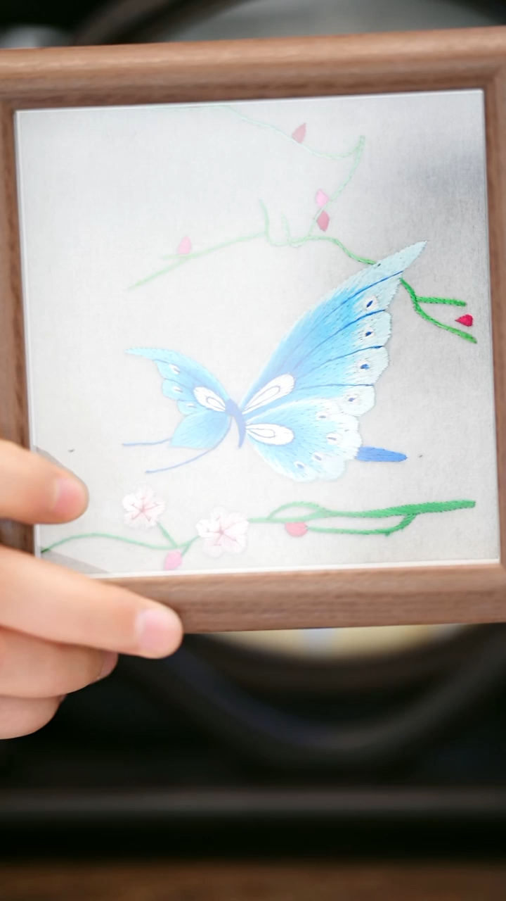 织绣L614黔东南苗族刺绣