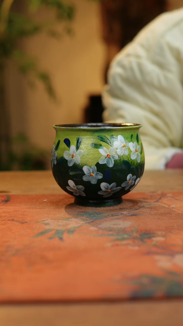 【闪购商品】瓷片1777景德镇手工手绘釉下彩高温瓷