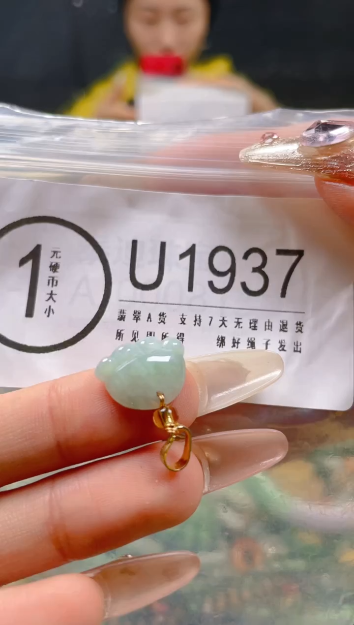 【闪购商品】翡翠颈饰未镶嵌/U/翡翠A货一图一物