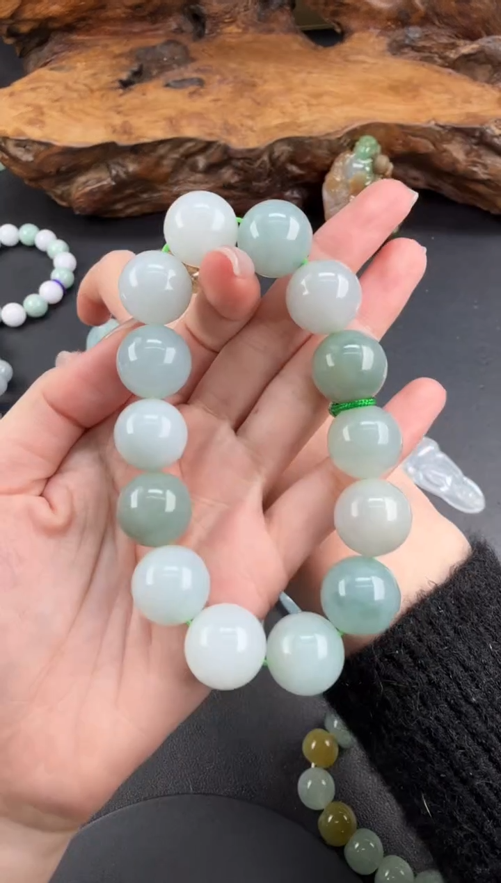 未镶嵌手串翡翠翡翠饰品-269