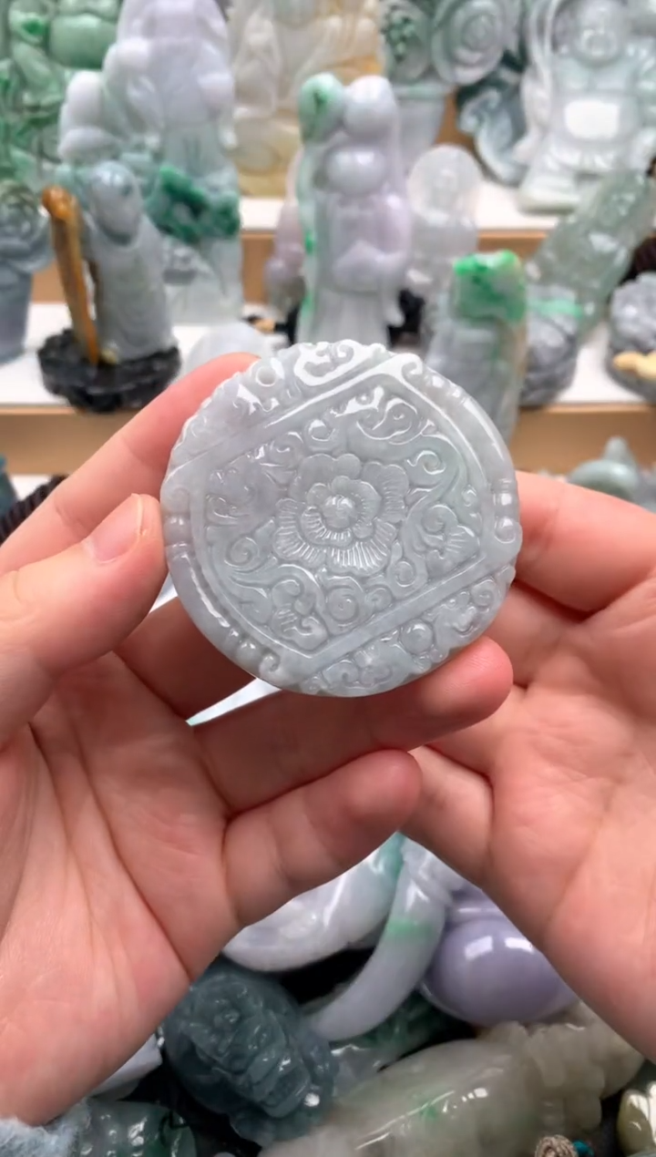 吊坠(不含链)未镶嵌翡翠1