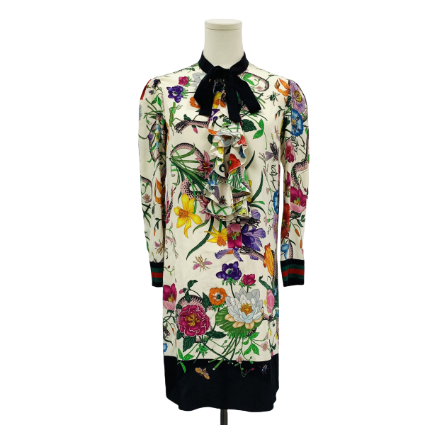 妃鱼/古驰/真丝/连衣裙/95新/M6/30