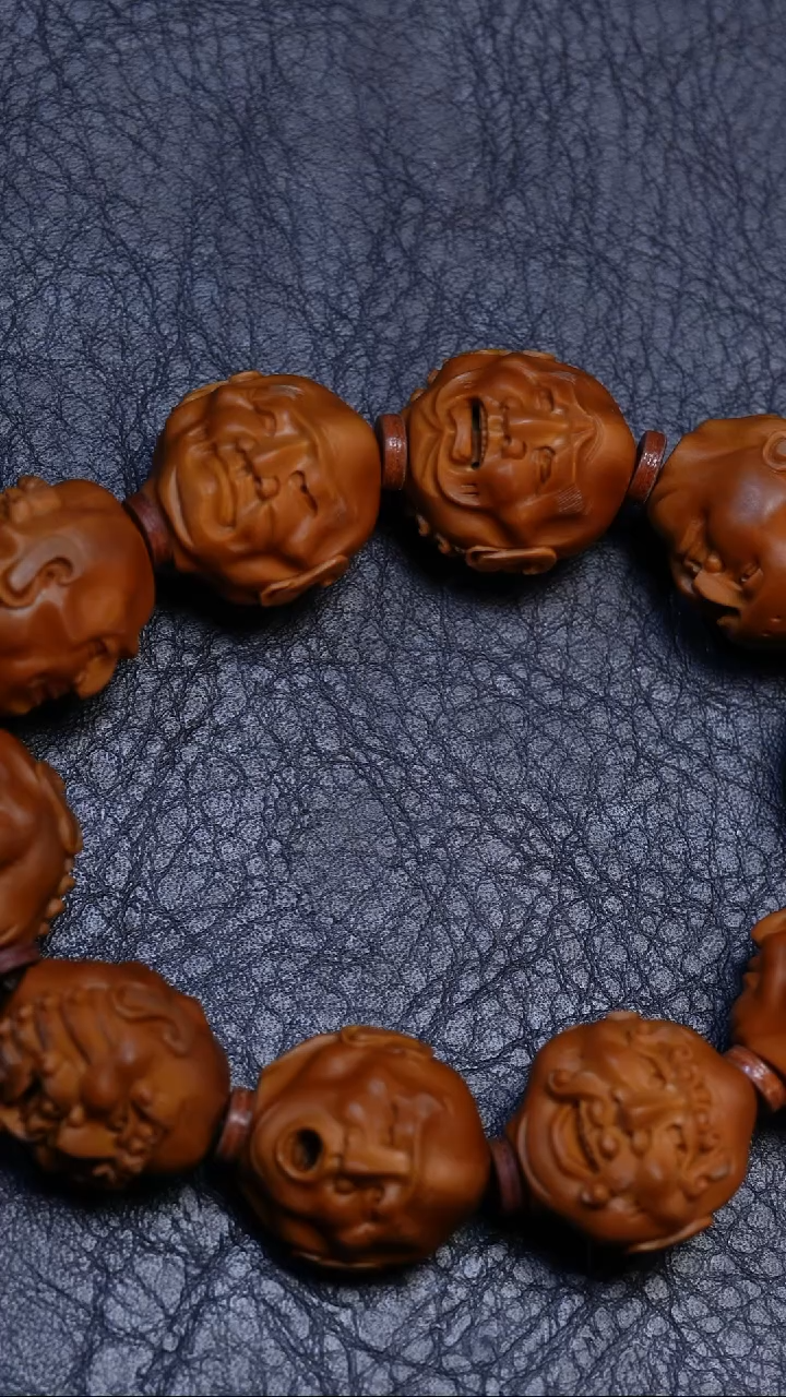 【闪购商品】橄榄核手串/手链宋水官铁核须派罗汉