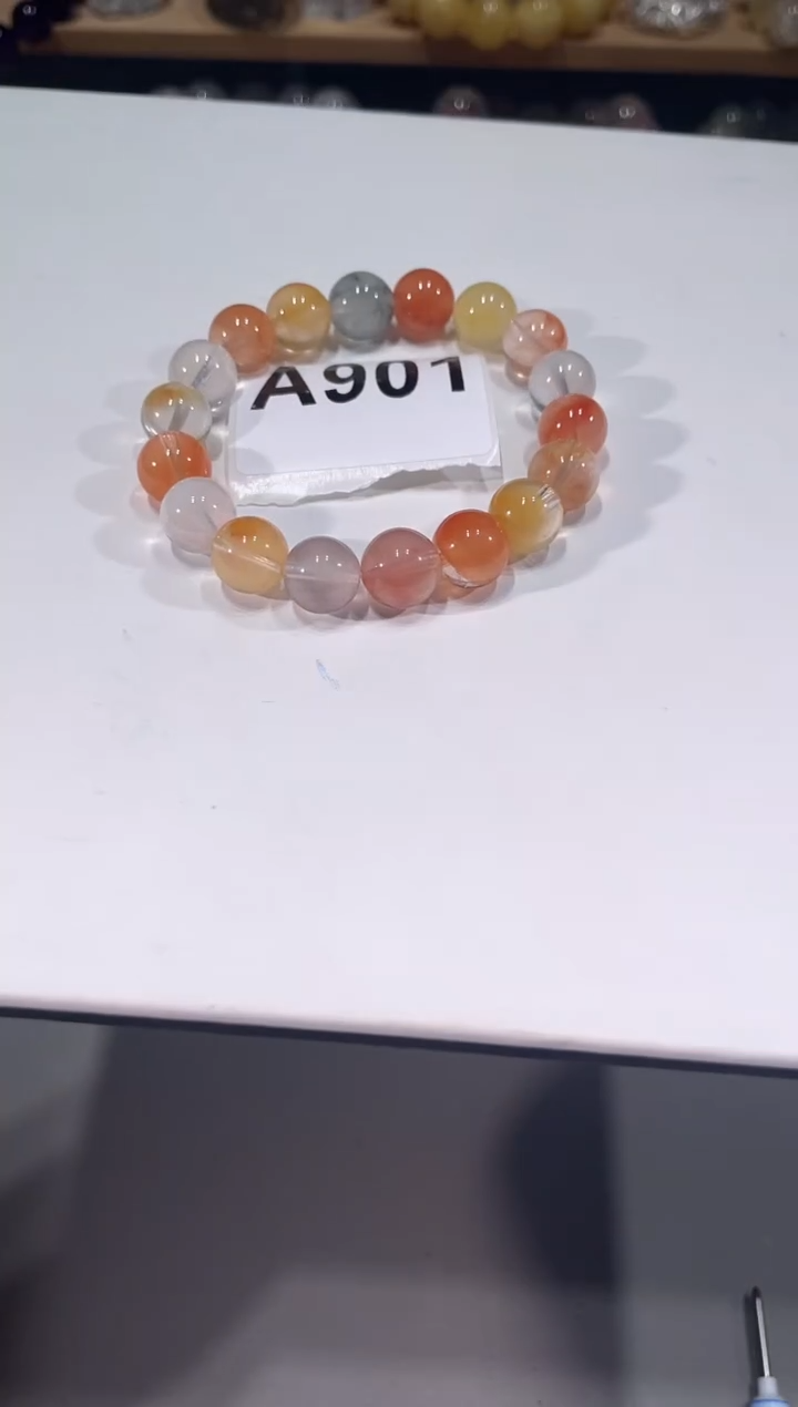未镶嵌手链水晶A901兔毛手链11
