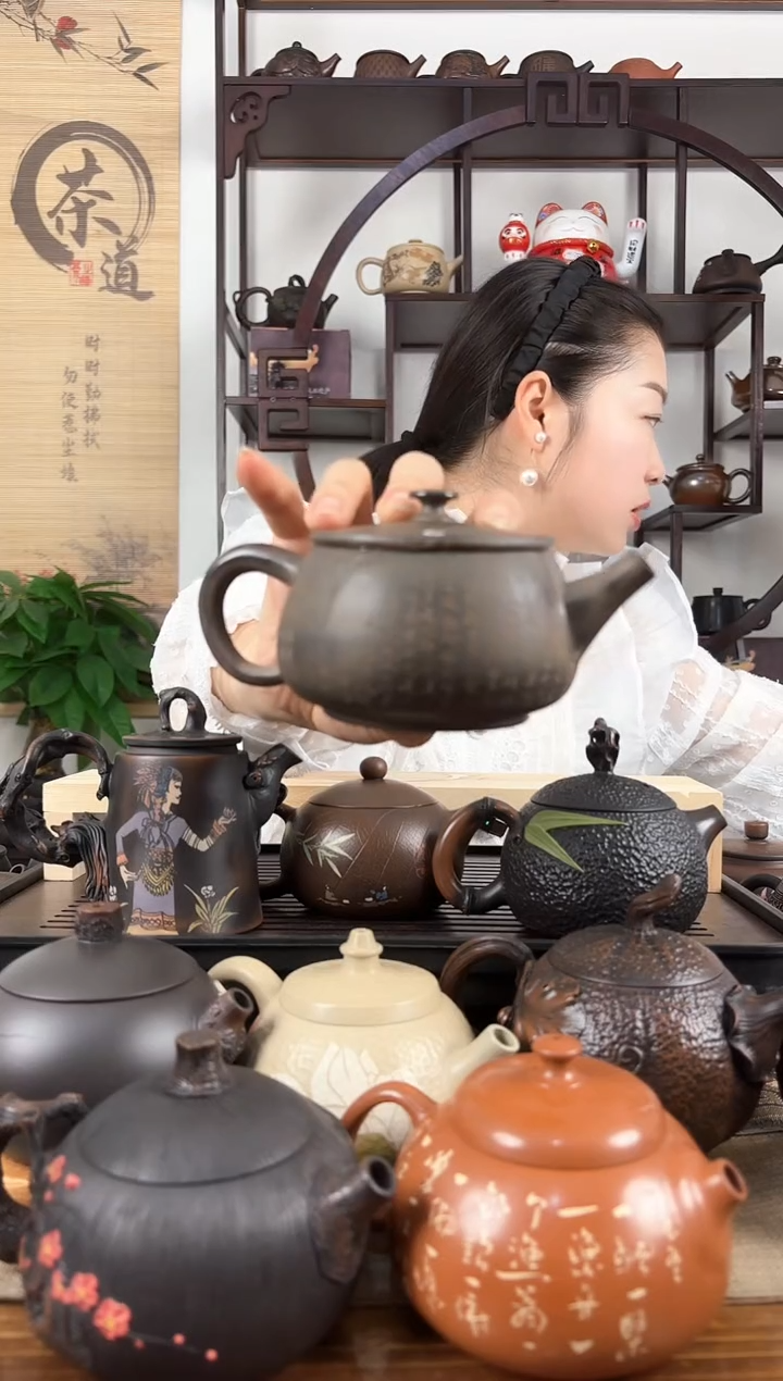 壶云南建水紫陶茶壶微瑕200CC左右